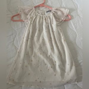 Star Printed Chiffon Dress by petit confection